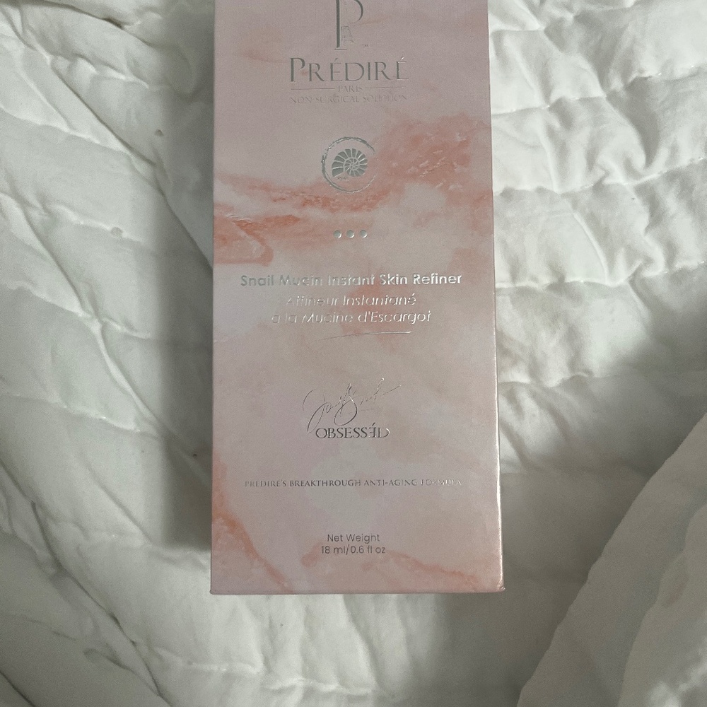 Snail mucin instant skin refiner